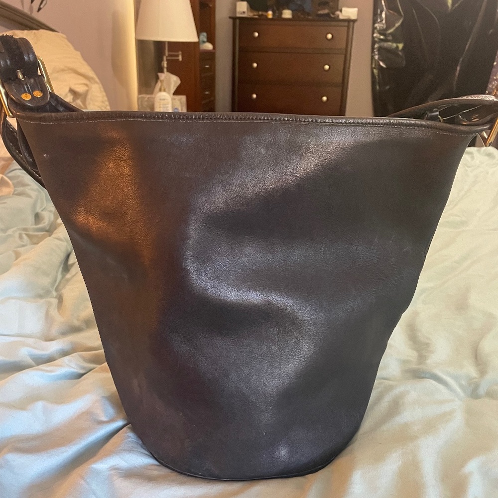 Vintage Coach leather purse